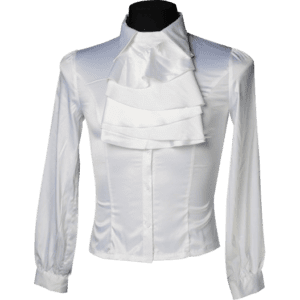 White Satin Marquis Shirt
