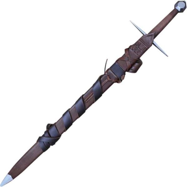 12th Century Medieval Sword With Scabbard and Belt