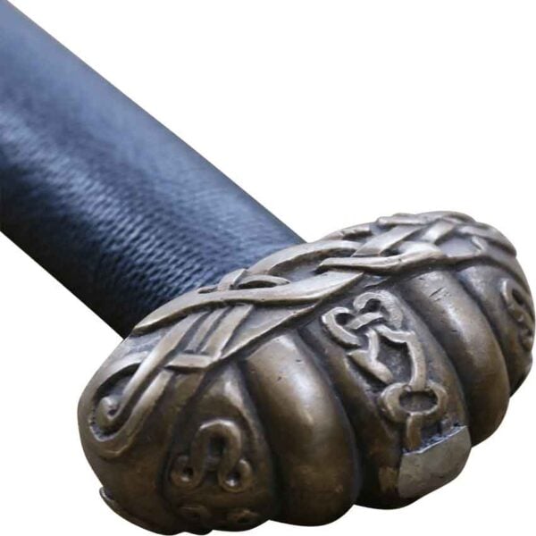 Two Handed Viking Sword With Scabbard