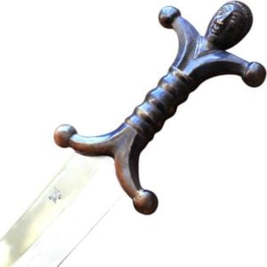 Celtic Anthropomorphic Sword With Scabbard and Belt
