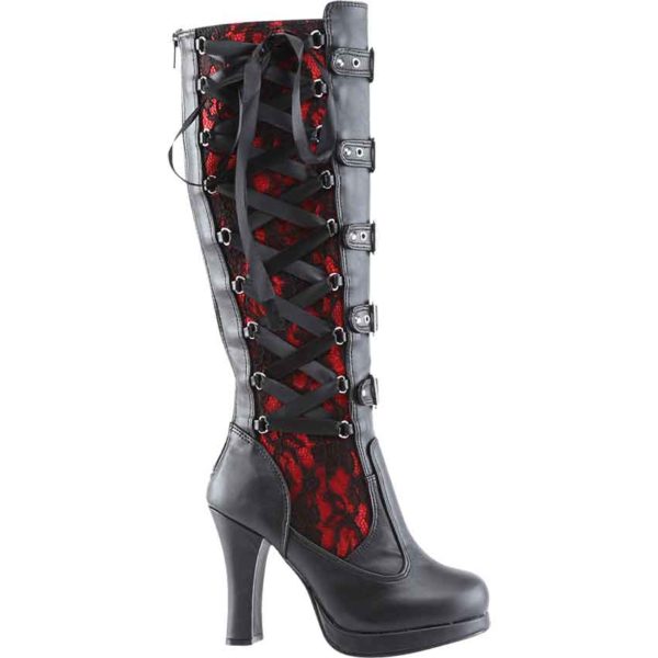 Black Widow Gothic Boots