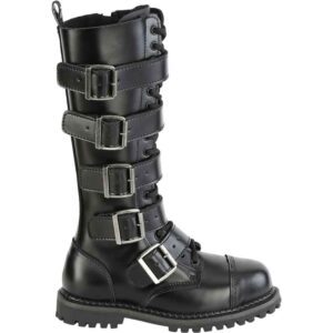 Five Buckle Gothic Tall Boots - FW2049 - Medieval Collectibles