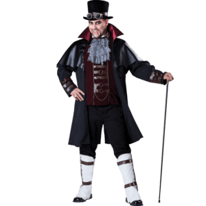 Mens Steampunk Vampire Plus Size Costume