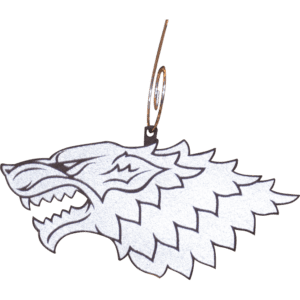 Dire Wolf Ornament Set