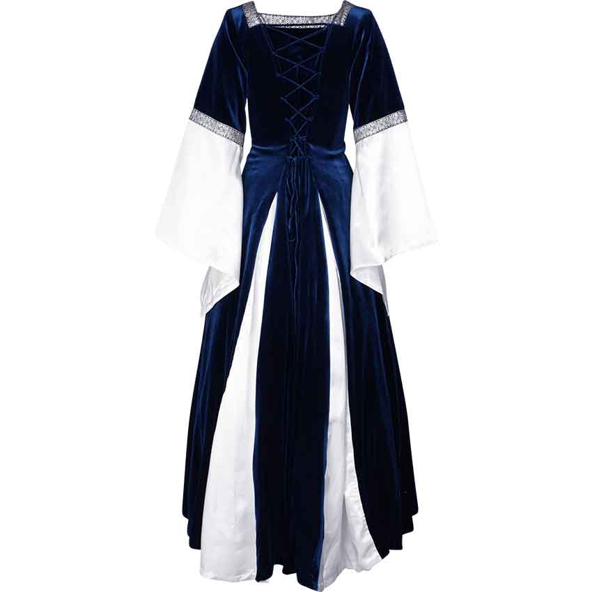 Dark Blue Fair Maidens Gown - MCI-127 - Medieval Collectibles