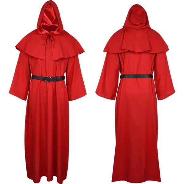 Mens Celtic Ritual Robe With Hood