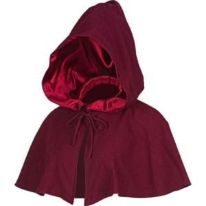 Medieval Hood With Mantle
