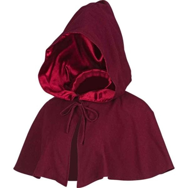 Medieval Hood With Mantle