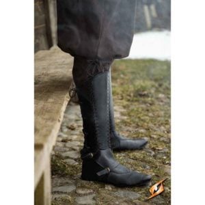 Squire Leather Greaves