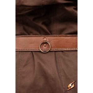Leather Ring Belt