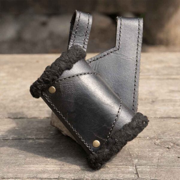LARP Sword Holder with Fur Trim