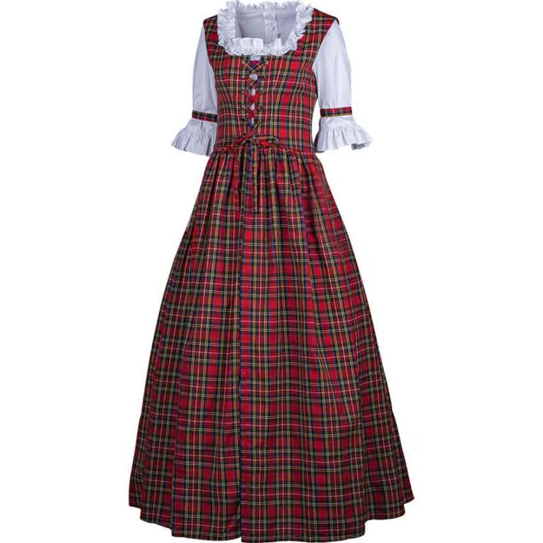 Scottish Tartan Dress - MCI-225 - Medieval Collectibles