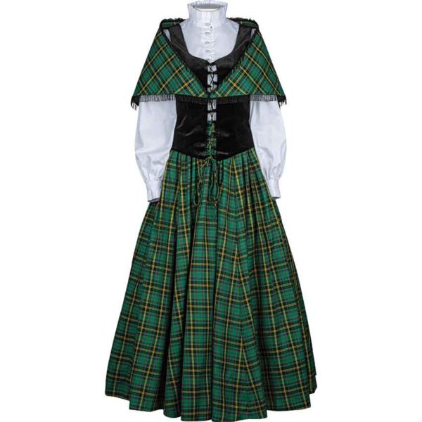 Traditional Scottish Tartan Ensemble