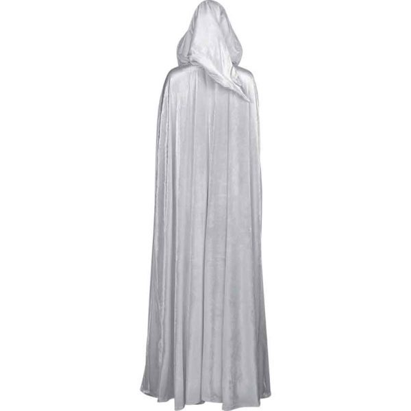 Velour Medieval Hooded Cloak