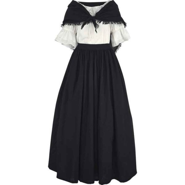 Farmer's Skirt With Shawl