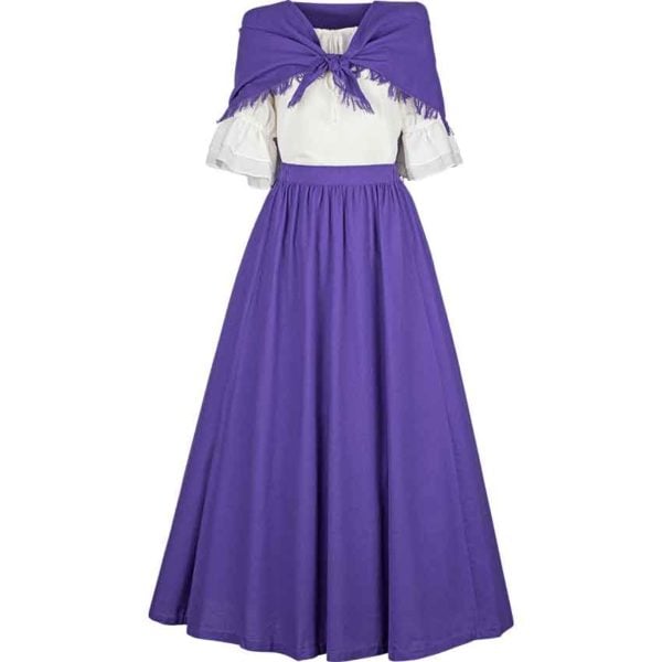 Farmer's Skirt With Shawl