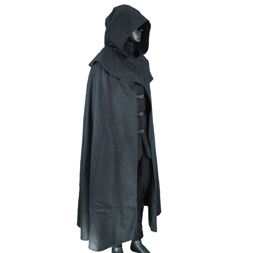 Wool Cloak with Mantle - MCI-2355 - Medieval Collectibles