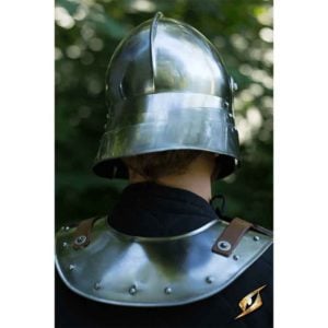Gothic Sallet Helmet – Steel Finish