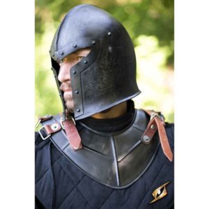 Epic Dark Barbuta Helmet
