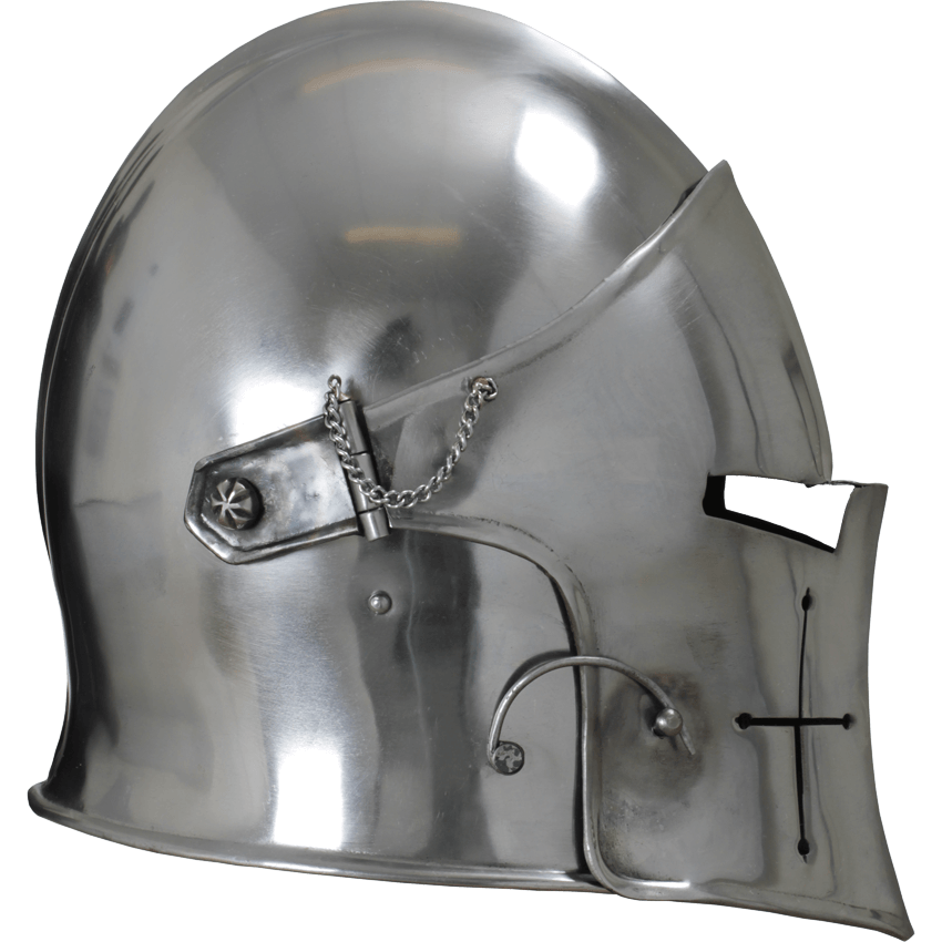 Visored Barbuta Helmet MCI2428 Medieval Collectibles