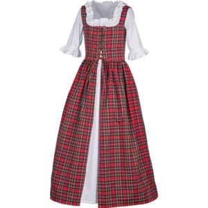 Girl's Scottish Tartan Dress