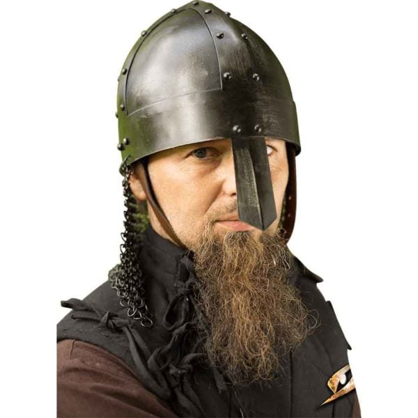 Viking Spangenhelm – Dark Metal Finish