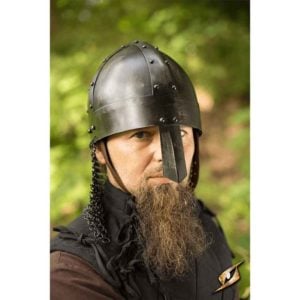 Viking Spangenhelm – Dark Metal Finish