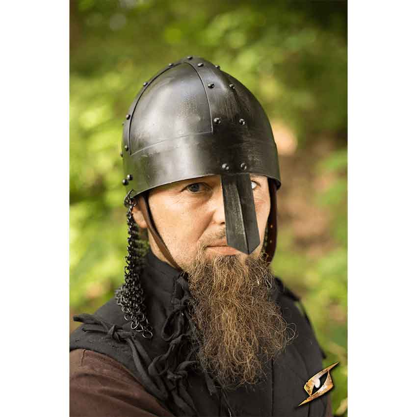 Viking Spangenhelm – Dark Metal Finish