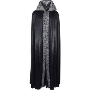 Black And Silver Dracula Cape - MCI-248 - Medieval Collectibles