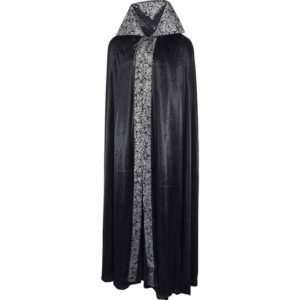 Black And Silver Dracula Cape - MCI-248 - Medieval Collectibles