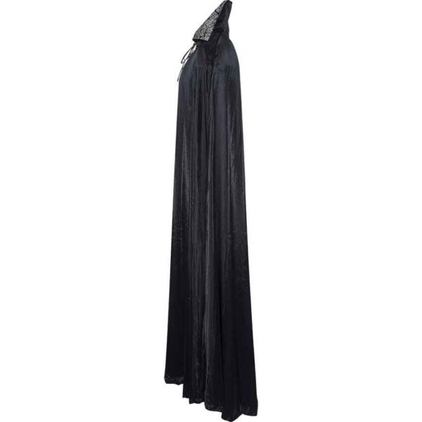 Black And Silver Dracula Cape