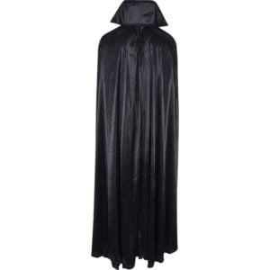 Black And Silver Dracula Cape