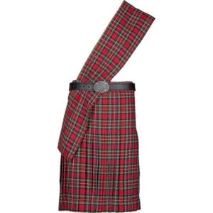 Men's Scottish Kilt with Scarf