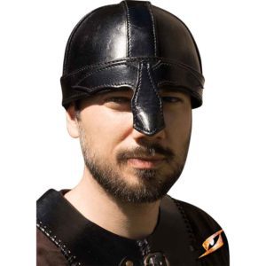 Warriors Leather Helmet