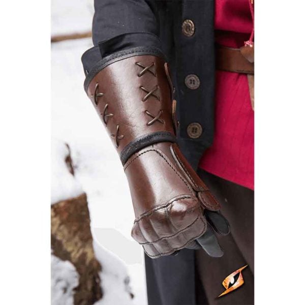 Single Leather Gauntlet
