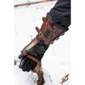 Single Leather Gauntlet