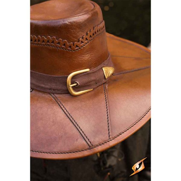 Leather Witch Hunter Hat