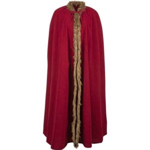 Fur Trimmed Cloak