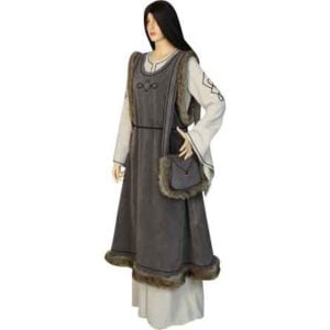 Fur Trimmed Norse Overdress