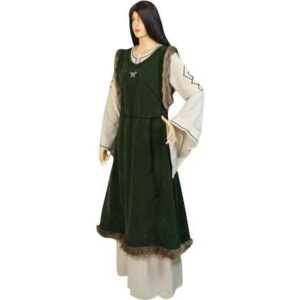 Fur Trimmed Norse Overdress