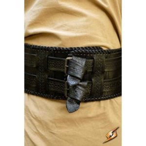 Leather Barbarian Belt