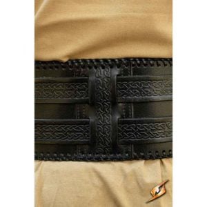 Leather Barbarian Belt