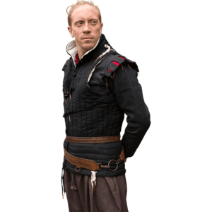 Laced Leather LARP Sword Belt