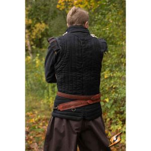 Laced Leather LARP Sword Belt