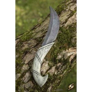Elven LARP Sheath with Throwing Knife