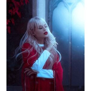 Draped Sleeve Medieval Dress