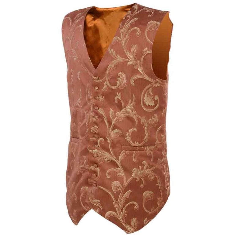 Mens Brocade Vest