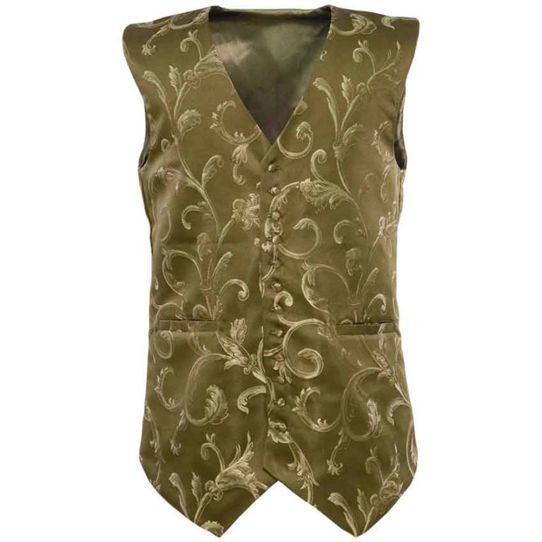 Mens Brocade Vest