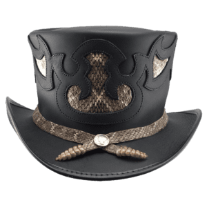 Rio Topper Snakeskin Top Hat