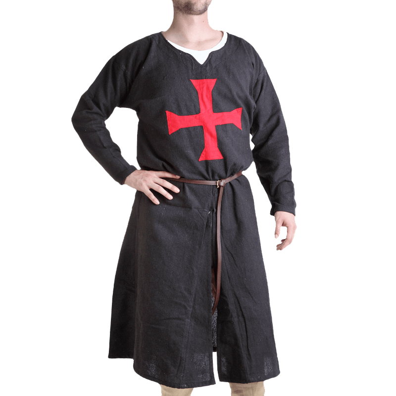 Black Templar Sergeant Tunic - MH-CL0505B - Medieval Collectibles